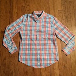 Vineyard Vines Slim Fit Murray Red Blue sz M